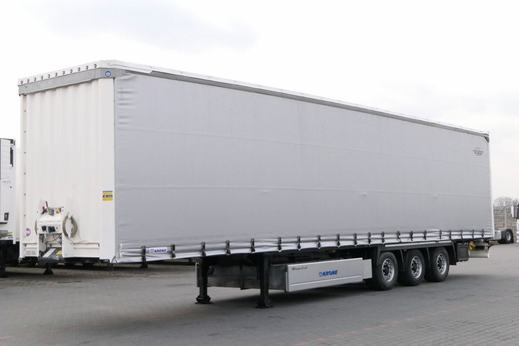 Krone CURTAINSIDER/MEGA/PALLET BOX/LIFTED ROOF & AXLE/ Krone CURTAINSIDER/MEGA/PALLET BOX/LIFTED ROOF & AXLE/ - Naczepa plandeka: zdjęcie 1 Krone CURTAINSIDER/MEGA/PALLET BOX/LIFTED ROOF & AXLE/ Krone CURTAINSIDER/MEGA/PALLET BOX/LIFTED ROOF & AXLE/ - Naczepa plandeka: zdjęcie 1