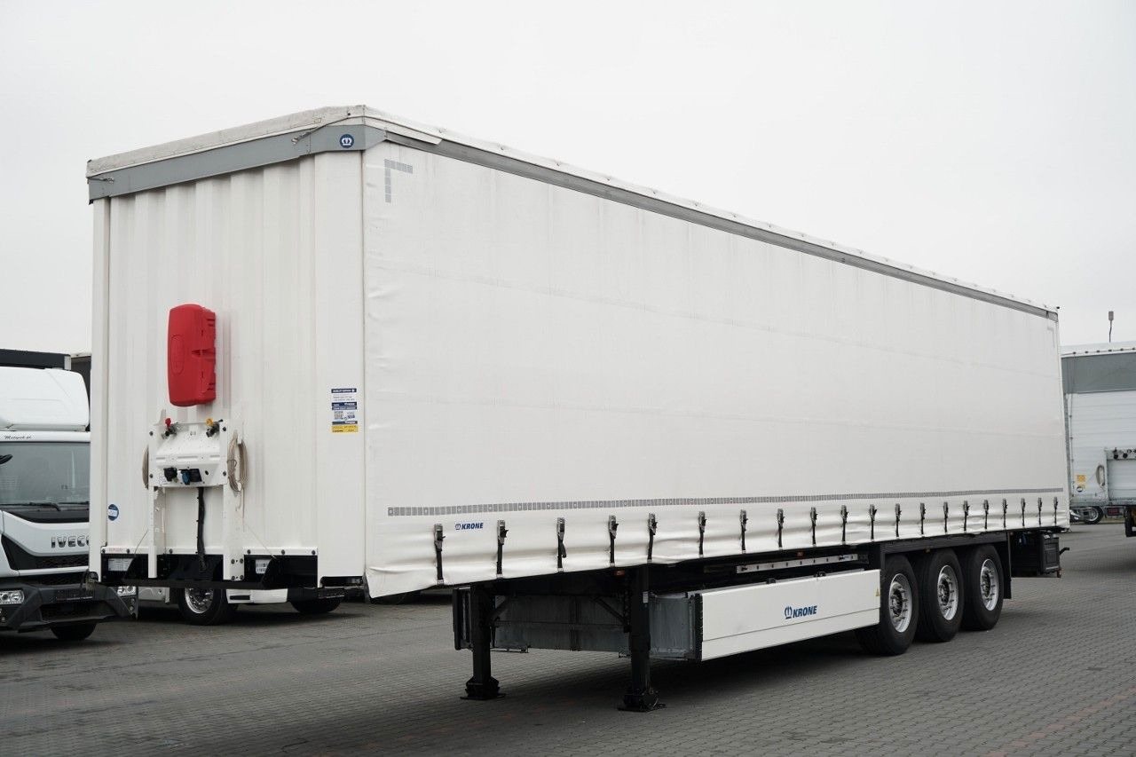 Krone FIRANKA / 2024 ROK / KOSZ NA PALETY / 2 OSIE POD - Naczepa plandeka: zdjęcie 3 Krone FIRANKA / 2024 ROK / KOSZ NA PALETY / 2 OSIE POD - Naczepa plandeka: zdjęcie 3