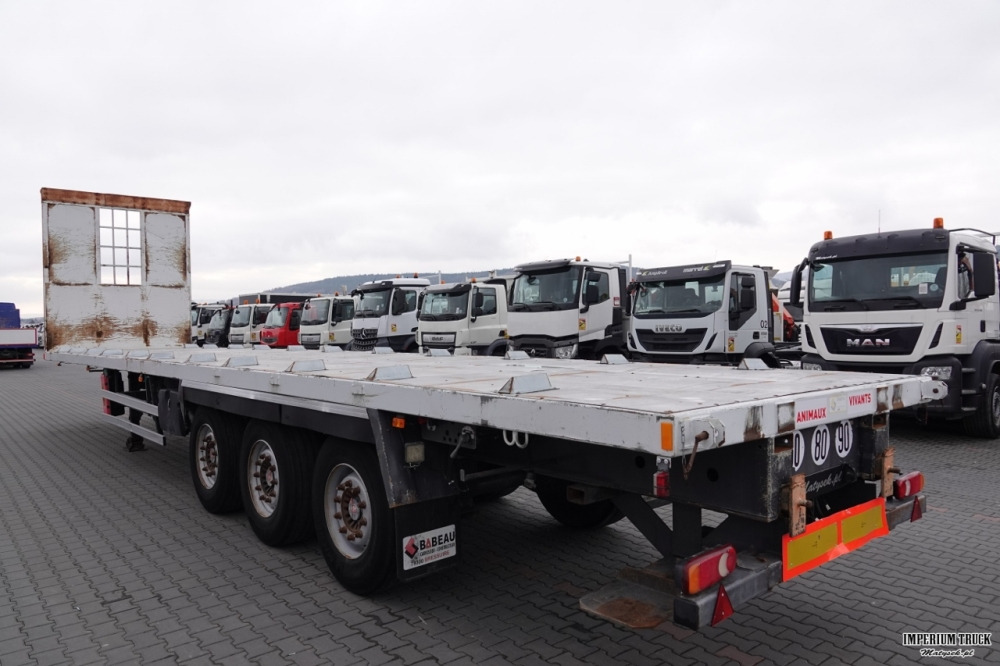 SAMRO / NACZEPA PLATFORMA / MOCNA PODŁOGA / OSIE SAF - Naczepa platforma/ Burtowa: zdjęcie 4 SAMRO / NACZEPA PLATFORMA / MOCNA PODŁOGA / OSIE SAF - Naczepa platforma/ Burtowa: zdjęcie 4