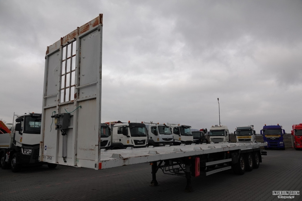 SAMRO / NACZEPA PLATFORMA / MOCNA PODŁOGA / OSIE SAF - Naczepa platforma/ Burtowa: zdjęcie 3 SAMRO / NACZEPA PLATFORMA / MOCNA PODŁOGA / OSIE SAF - Naczepa platforma/ Burtowa: zdjęcie 3