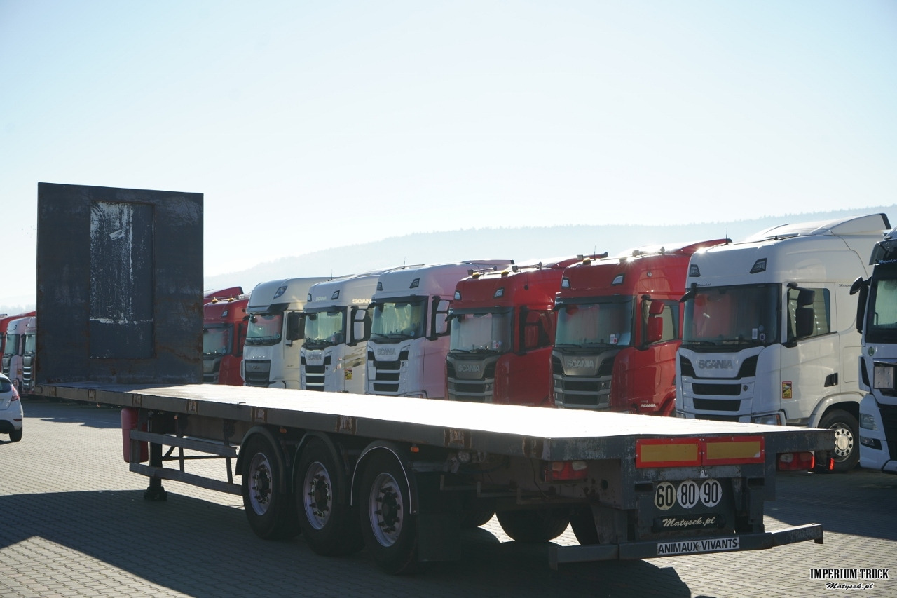 SAMRO / NACZEPA PLATFORMA / STALOWA PODŁOGA - Naczepa platforma/ Burtowa: zdjęcie 5 SAMRO / NACZEPA PLATFORMA / STALOWA PODŁOGA - Naczepa platforma/ Burtowa: zdjęcie 5