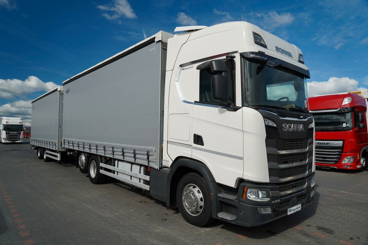 Scania S 450 / ZESTAW TANDEM / 120 M3 / I-PARK COOL Scania S 450 / ZESTAW TANDEM / 120 M3 / PO KONTRAKCIE S - Samochód ciężarowy plandeka: zdjęcie 2 Scania S 450 / ZESTAW TANDEM / 120 M3 / I-PARK COOL Scania S 450 / ZESTAW TANDEM / 120 M3 / PO KONTRAKCIE S - Samochód ciężarowy plandeka: zdjęcie 2