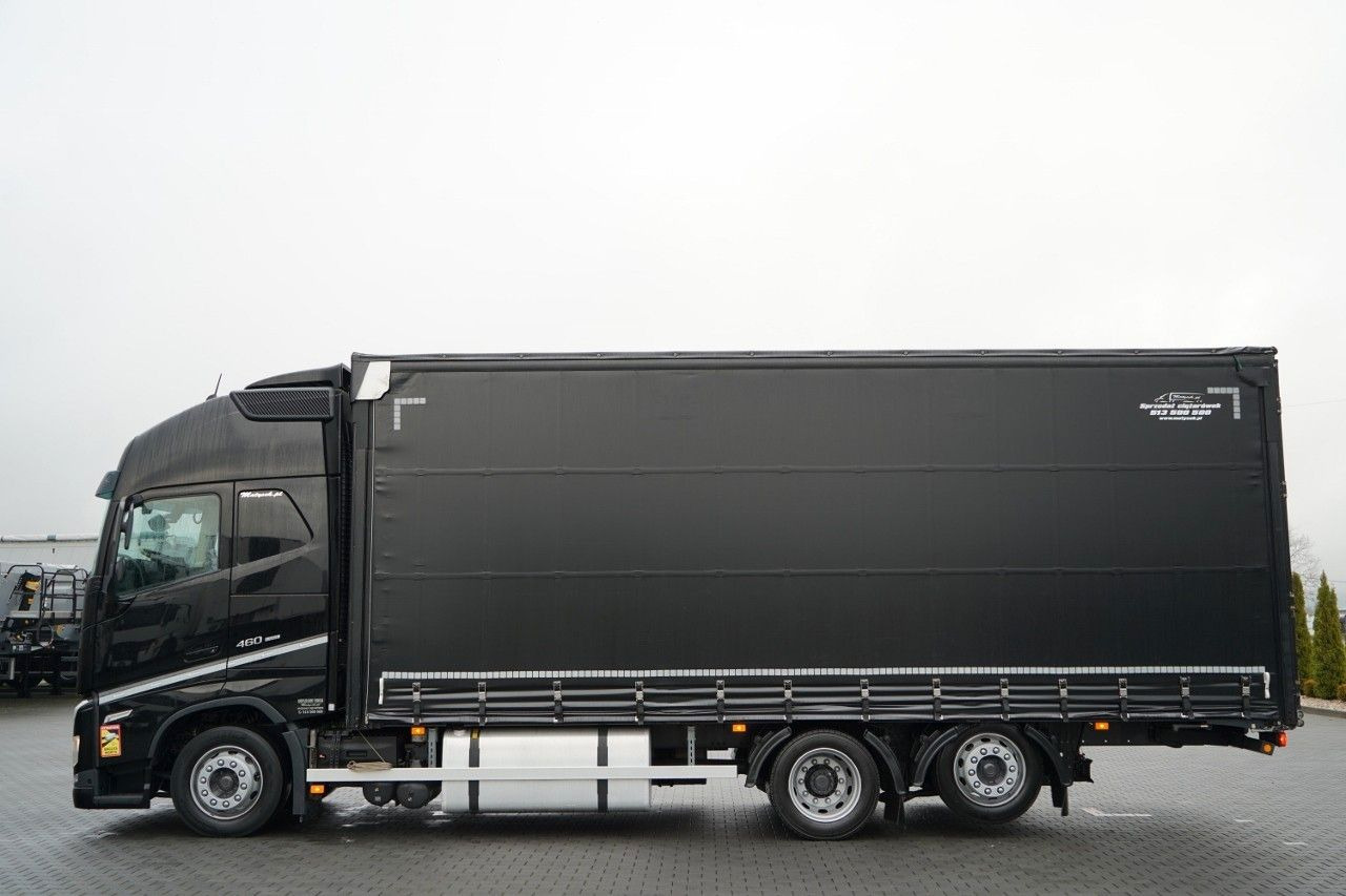 Volvo FH 460 / 6x2 / FIRANKA- 7,7 m / DACH PODNOSZONY - Samochód ciężarowy plandeka: zdjęcie 4 Volvo FH 460 / 6x2 / FIRANKA- 7,7 m / DACH PODNOSZONY - Samochód ciężarowy plandeka: zdjęcie 4