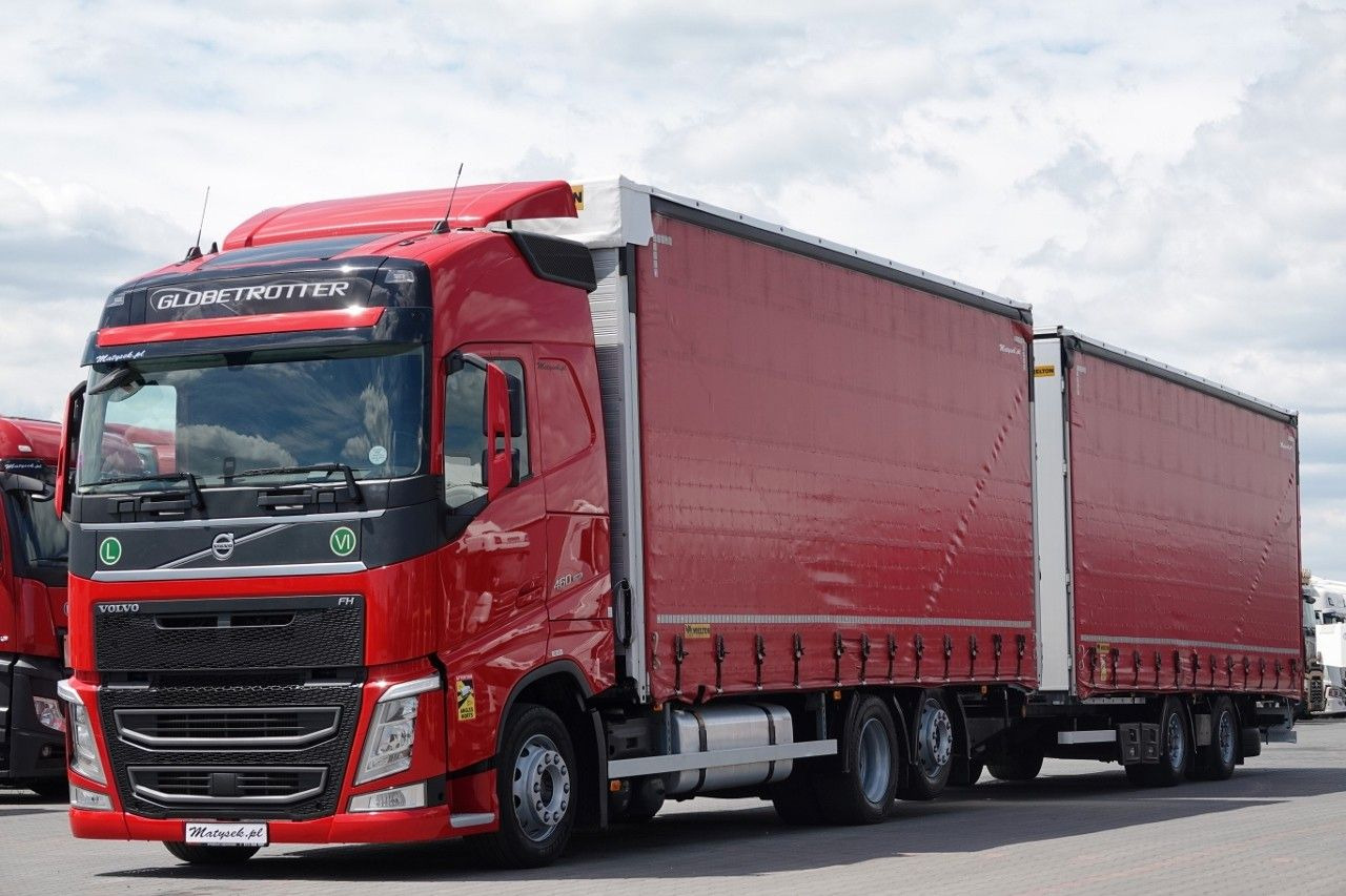 Volvo FH 460 / ZESTAW TANDEM 120 M3 / I-PARK COOL - Samochód ciężarowy plandeka: zdjęcie 2 Volvo FH 460 / ZESTAW TANDEM 120 M3 / I-PARK COOL - Samochód ciężarowy plandeka: zdjęcie 2