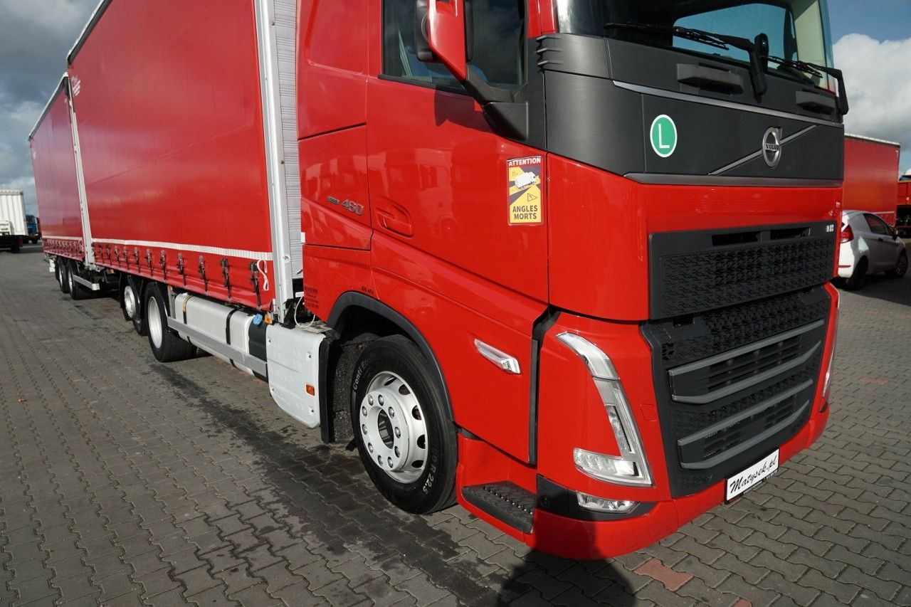 Volvo FH 460 / ZESTAW TANDEM / 120 M3 / PRZEJAZDOWY / - Samochód ciężarowy plandeka: zdjęcie 5 Volvo FH 460 / ZESTAW TANDEM / 120 M3 / PRZEJAZDOWY / - Samochód ciężarowy plandeka: zdjęcie 5