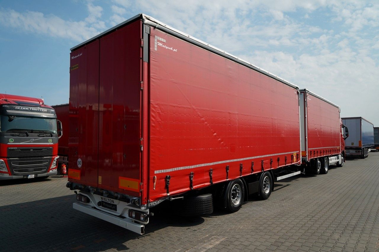 Volvo FH 460 / ZESTAW TANDEM / PRZEJAZDOWY / MEGA / I- - Samochód ciężarowy plandeka: zdjęcie 4 Volvo FH 460 / ZESTAW TANDEM / PRZEJAZDOWY / MEGA / I- - Samochód ciężarowy plandeka: zdjęcie 4