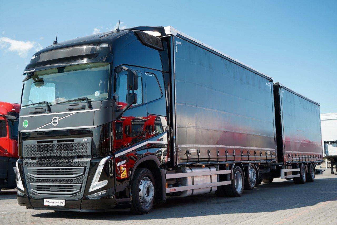 Volvo FH 500 / 6x2 / FIRANKA - 7,7 m / 2023 / KLIMA PO - Samochód ciężarowy plandeka: zdjęcie 2 Volvo FH 500 / 6x2 / FIRANKA - 7,7 m / 2023 / KLIMA PO - Samochód ciężarowy plandeka: zdjęcie 2