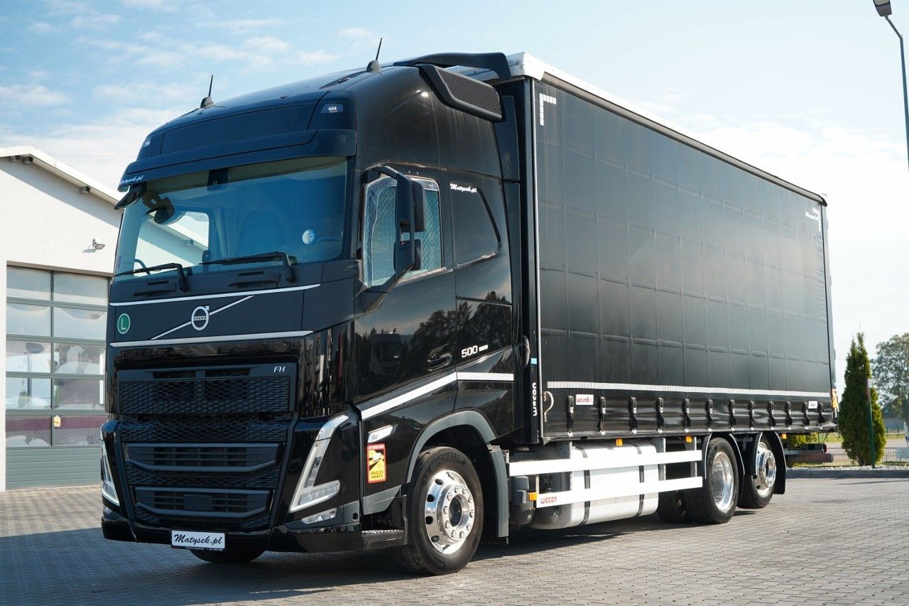 Volvo FH 500 / 6x2 / FIRANKA - 7,7 m / 2024 / KLIMA PO - Samochód ciężarowy plandeka: zdjęcie 1 Volvo FH 500 / 6x2 / FIRANKA - 7,7 m / 2024 / KLIMA PO - Samochód ciężarowy plandeka: zdjęcie 1