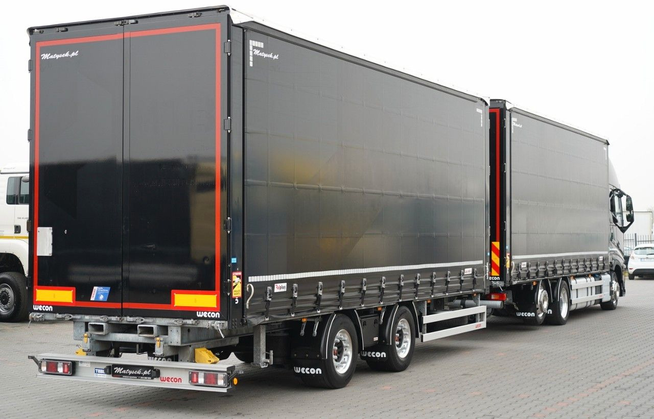 Volvo FH 500 /XXL / ZESTAW TANDEM PRZEJAZDOWY 120 M3 / - Samochód ciężarowy plandeka, Przyczepa z plandeką: zdjęcie 4 Volvo FH 500 /XXL / ZESTAW TANDEM PRZEJAZDOWY 120 M3 / - Samochód ciężarowy plandeka, Przyczepa z plandeką: zdjęcie 4