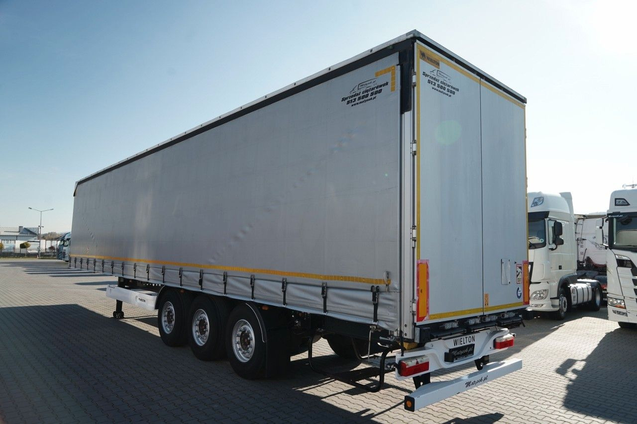 Wielton FIRANKA / STANDARD / OŚ PODNOSZONA / DACH PODNO - Naczepa plandeka: zdjęcie 5 Wielton FIRANKA / STANDARD / OŚ PODNOSZONA / DACH PODNO - Naczepa plandeka: zdjęcie 5