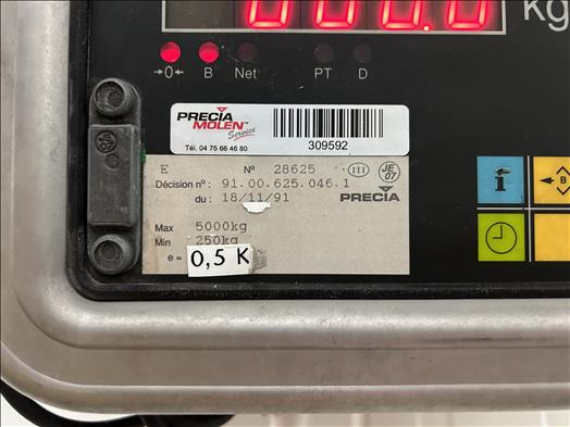 Precia Molen Pallet scale - Maszyna spożywcza: zdjęcie 4 Precia Molen Pallet scale - Maszyna spożywcza: zdjęcie 4