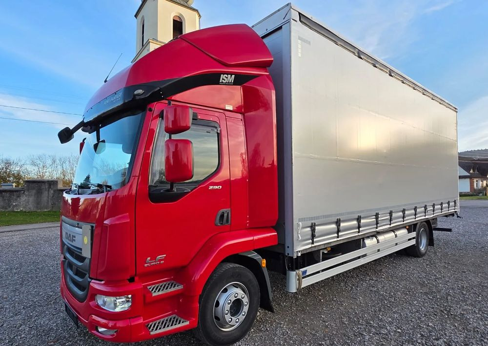 DAF LF 290 / WINDA / 16TON DMC / 3M WYSOKOŚĆ / JUMBO / FIRANKA / SYPIALKA / AUTOMAT / JEDEN WŁAŚCICIE / EURO 6 / 2017/ SPROWADZONY / 19 PALET / DUŻA ŁADOWNOŚĆ / - Samochód ciężarowy plandeka: zdjęcie 2 DAF LF 290 / WINDA / 16TON DMC / 3M WYSOKOŚĆ / JUMBO / FIRANKA / SYPIALKA / AUTOMAT / JEDEN WŁAŚCICIE / EURO 6 / 2017/ SPROWADZONY / 19 PALET / DUŻA ŁADOWNOŚĆ / - Samochód ciężarowy plandeka: zdjęcie 2