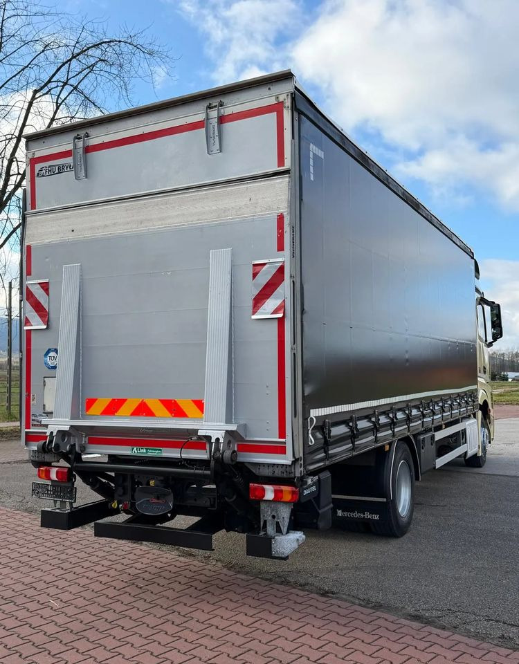 Mercedes-Benz ACTROS 1846 / FIRANKA / WINDA / 18 EUROPALET / AUTOMAT / Z NIEMIEC / 2019 / PRZEBIEG 370 TYŚ KM - Samochód ciężarowy plandeka: zdjęcie 5 Mercedes-Benz ACTROS 1846 / FIRANKA / WINDA / 18 EUROPALET / AUTOMAT / Z NIEMIEC / 2019 / PRZEBIEG 370 TYŚ KM - Samochód ciężarowy plandeka: zdjęcie 5