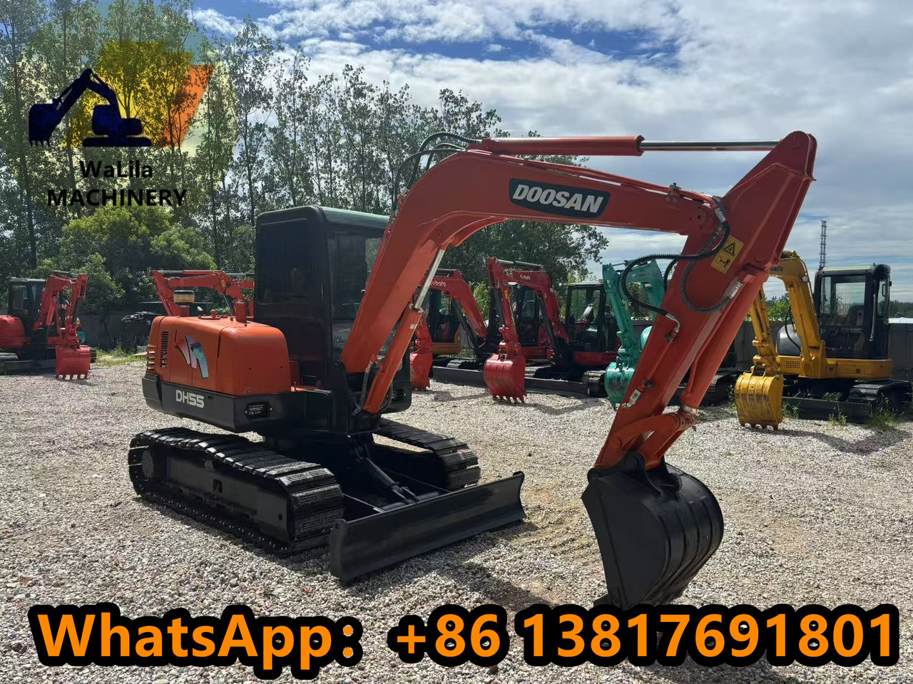 DOOSAN DH55 - Minikoparka: zdjęcie 3 DOOSAN DH55 - Minikoparka: zdjęcie 3