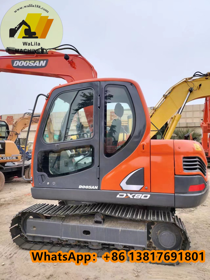 DOOSAN DX80 - Minikoparka: zdjęcie 2 DOOSAN DX80 - Minikoparka: zdjęcie 2