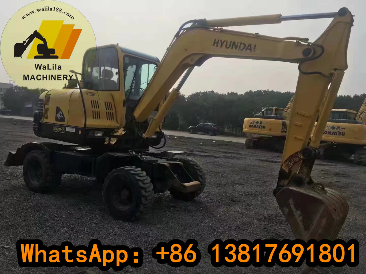 HYUNDAI R60W - Minikoparka: zdjęcie 5 HYUNDAI R60W - Minikoparka: zdjęcie 5