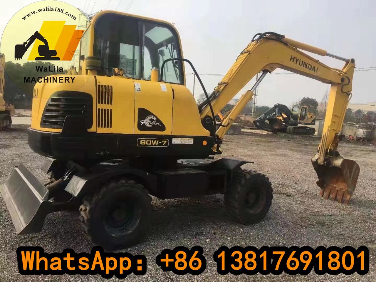 HYUNDAI R60W - Minikoparka: zdjęcie 4 HYUNDAI R60W - Minikoparka: zdjęcie 4