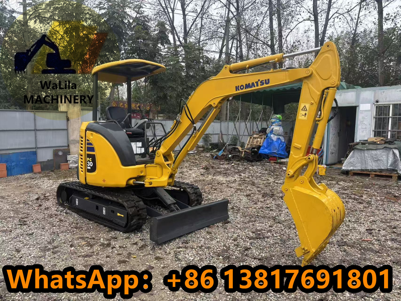 Minikoparka KOMATSU PC30MR [ Copy ]: zdjęcie 6