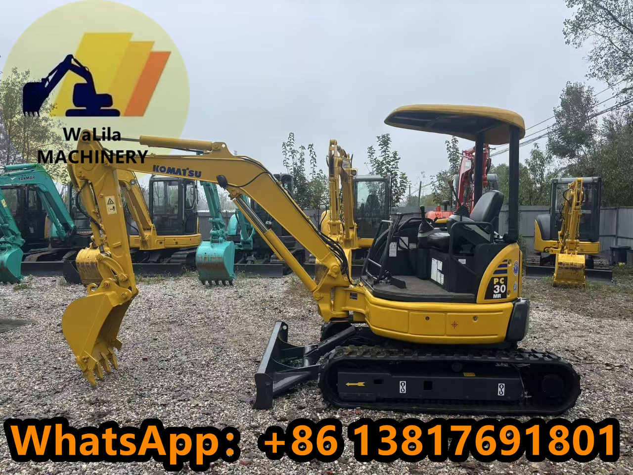 Minikoparka KOMATSU PC30MR [ Copy ]: zdjęcie 9