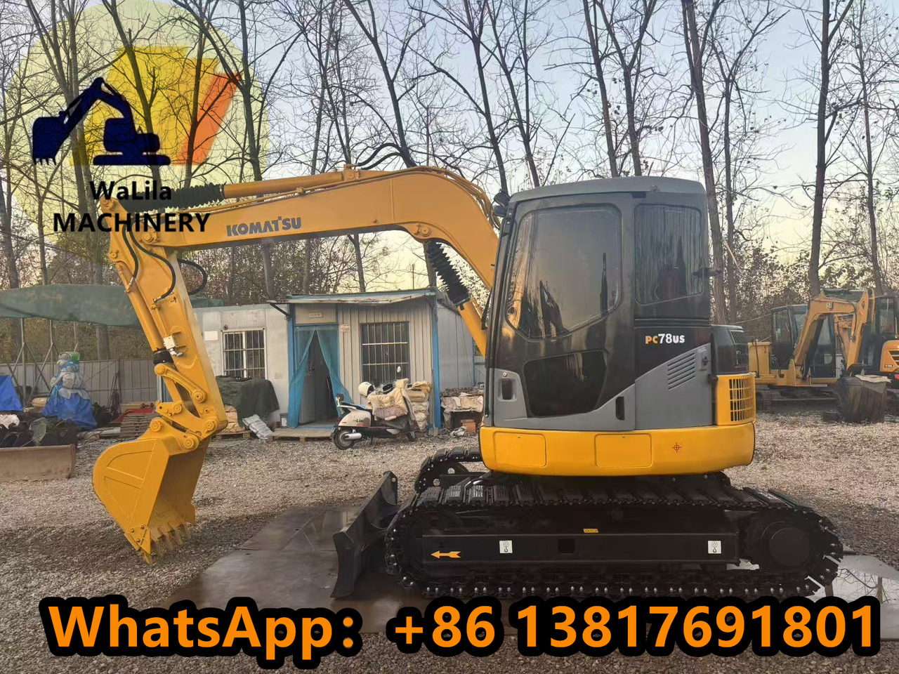 KOMATSU PC78US - Minikoparka: zdjęcie 4 KOMATSU PC78US - Minikoparka: zdjęcie 4