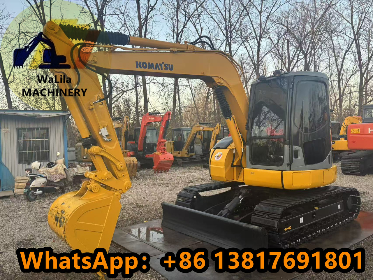 KOMATSU PC78US - Minikoparka: zdjęcie 5 KOMATSU PC78US - Minikoparka: zdjęcie 5