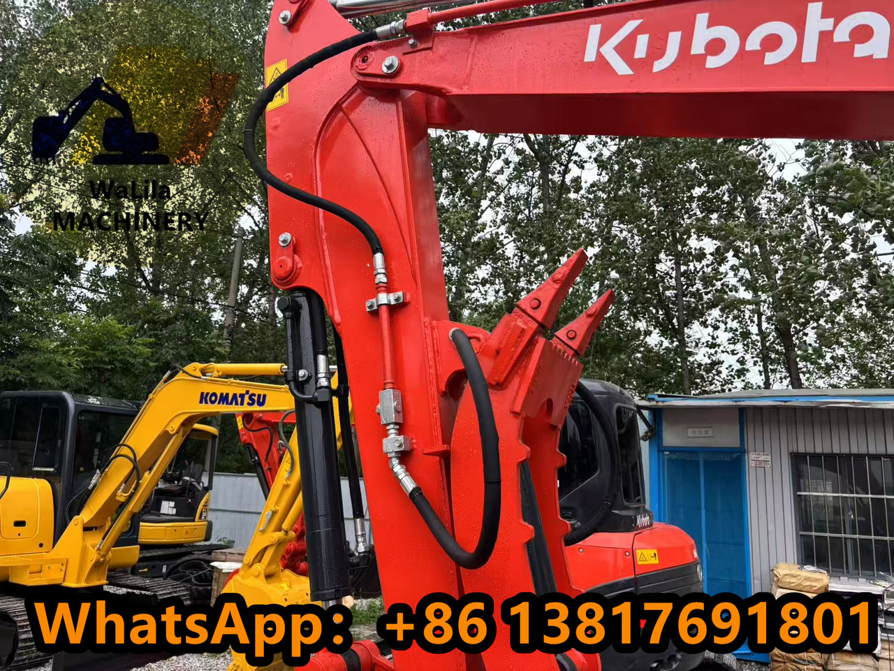 KUBOTA KX057-4 - Minikoparka: zdjęcie 5 KUBOTA KX057-4 - Minikoparka: zdjęcie 5