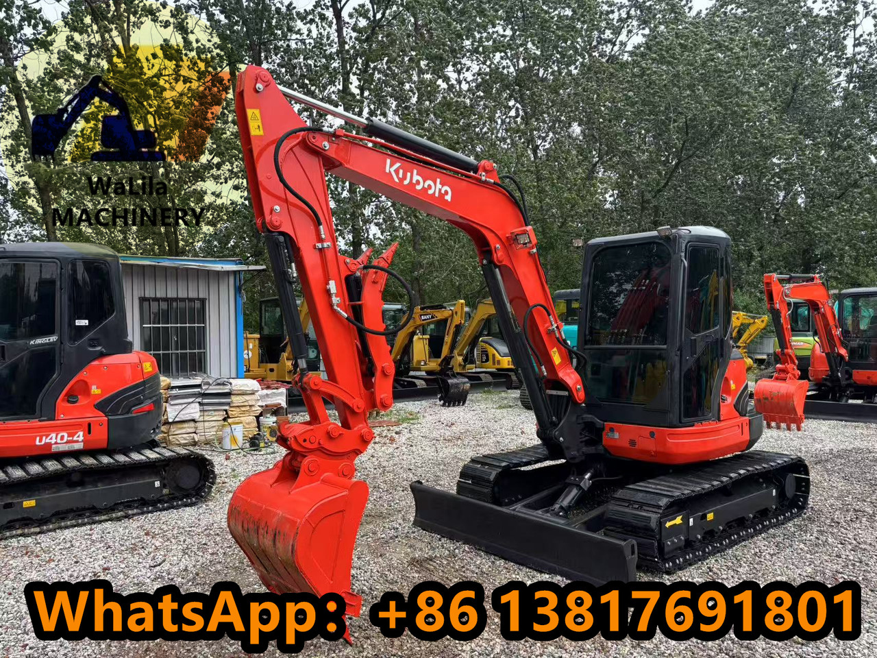 KUBOTA KX057-4 - Minikoparka: zdjęcie 3 KUBOTA KX057-4 - Minikoparka: zdjęcie 3
