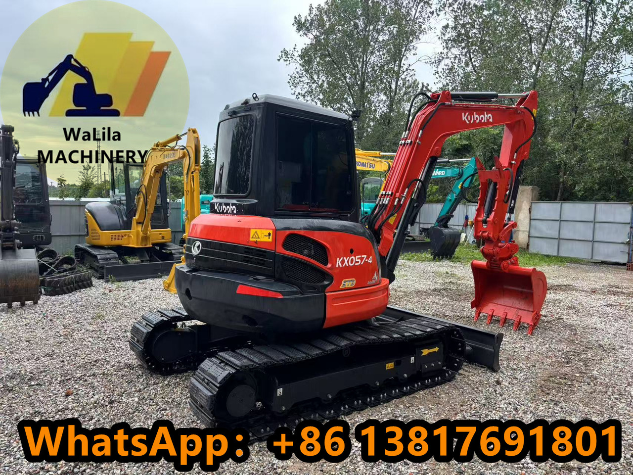 KUBOTA KX057-4 - Minikoparka: zdjęcie 2 KUBOTA KX057-4 - Minikoparka: zdjęcie 2