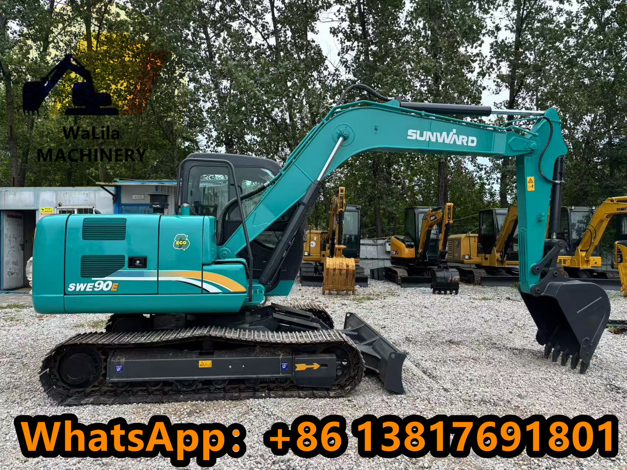 Minikoparka SUNWARD swe90: zdjęcie 6