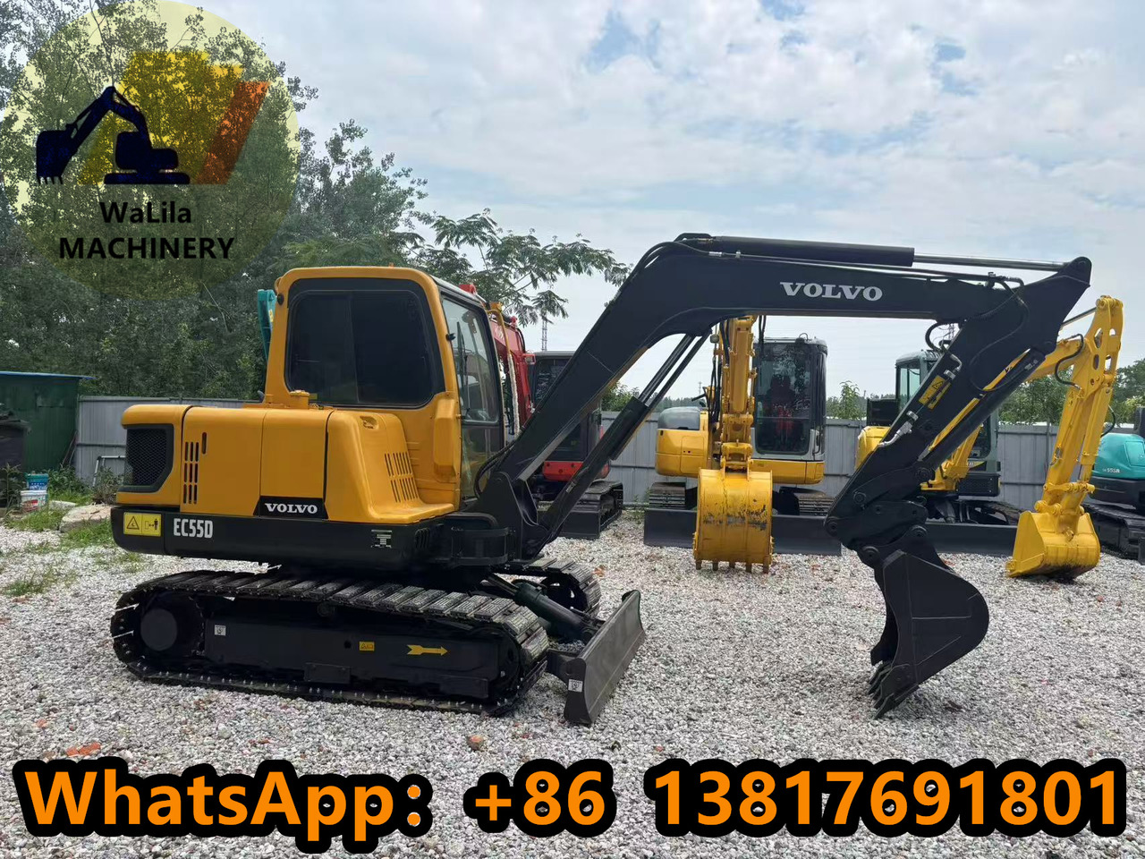 VOLVO EC55 - Minikoparka: zdjęcie 5 VOLVO EC55 - Minikoparka: zdjęcie 5