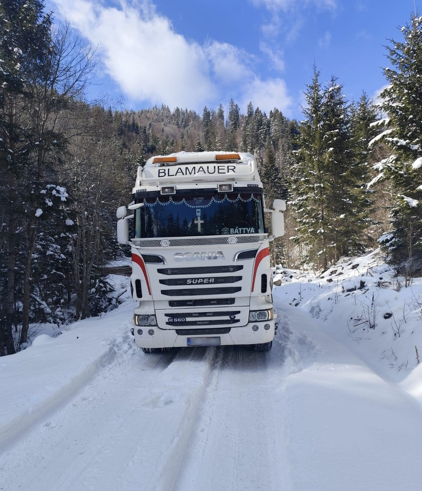 SCANIA R560 V8 - Samochód do drewna, Samochod ciężarowy z HDS: zdjęcie 4 SCANIA R560 V8 - Samochód do drewna, Samochod ciężarowy z HDS: zdjęcie 4