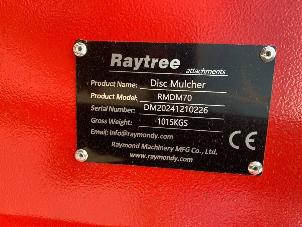 Raytree RMDM70 Mulcher Raytree RMDM70 Mulcher - Mulczer leśny: zdjęcie 4 Raytree RMDM70 Mulcher Raytree RMDM70 Mulcher - Mulczer leśny: zdjęcie 4