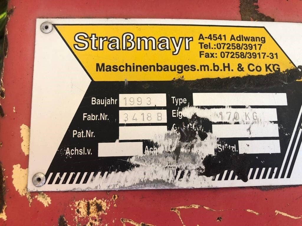 Strassmayr R7500 Strassmayr R7500 - Skrapiarka: zdjęcie 4 Strassmayr R7500 Strassmayr R7500 - Skrapiarka: zdjęcie 4
