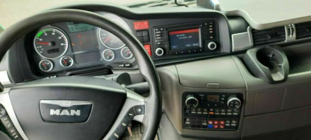 Ciężarówka hakowiec, Samochod ciężarowy z HDS MAN TGS 18.440 Abroller mit Funk +Kran vor: zdjęcie 10 Ciężarówka hakowiec, Samochod ciężarowy z HDS MAN TGS 18.440 Abroller mit Funk +Kran vor: zdjęcie 10