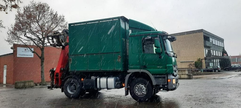 Mercedes-Benz 1841K 4x2 Actros Kipper mit Kran+Greifer - Wywrotka, Samochod ciężarowy z HDS: zdjęcie 3 Mercedes-Benz 1841K 4x2 Actros Kipper mit Kran+Greifer - Wywrotka, Samochod ciężarowy z HDS: zdjęcie 3