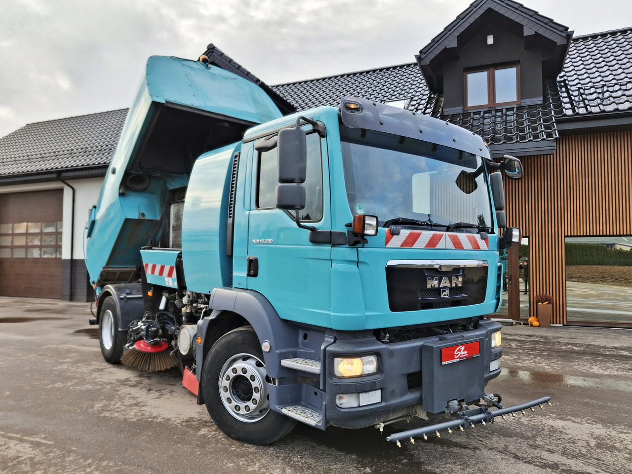 MAN 18.290 Zamiatarka Kehrmaschine BUCHER PM10 L/R Karcher - Zamiatarka uliczna: zdjęcie 5 MAN 18.290 Zamiatarka Kehrmaschine BUCHER PM10 L/R Karcher - Zamiatarka uliczna: zdjęcie 5