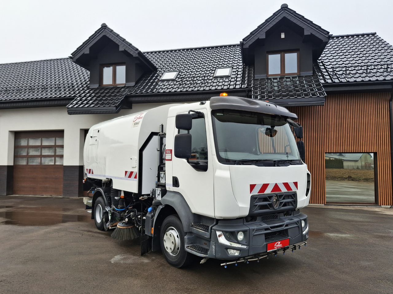 RENAULT D12 Zamiatarka Kehrmaschine SEMAT Zoeller Faun Karcher Euro 6 PM10 L/R 2017r - Zamiatarka uliczna: zdjęcie 1 RENAULT D12 Zamiatarka Kehrmaschine SEMAT Zoeller Faun Karcher Euro 6 PM10 L/R 2017r - Zamiatarka uliczna: zdjęcie 1