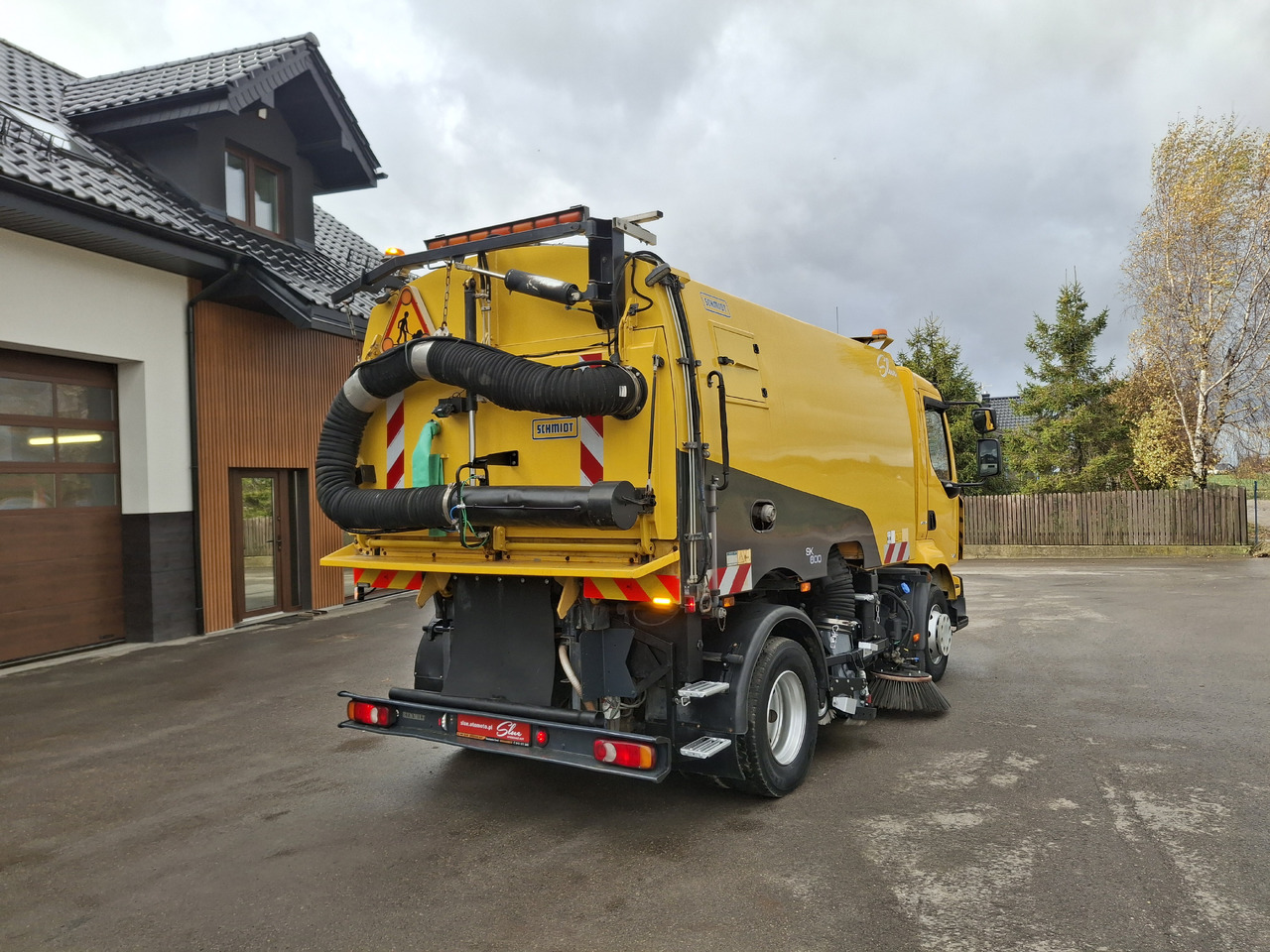 Renault Midlum 270 DXI Zamiatarka Kehrmaschine Schmidt L/R 2 Motoren - Zamiatarka uliczna: zdjęcie 4 Renault Midlum 270 DXI Zamiatarka Kehrmaschine Schmidt L/R 2 Motoren - Zamiatarka uliczna: zdjęcie 4