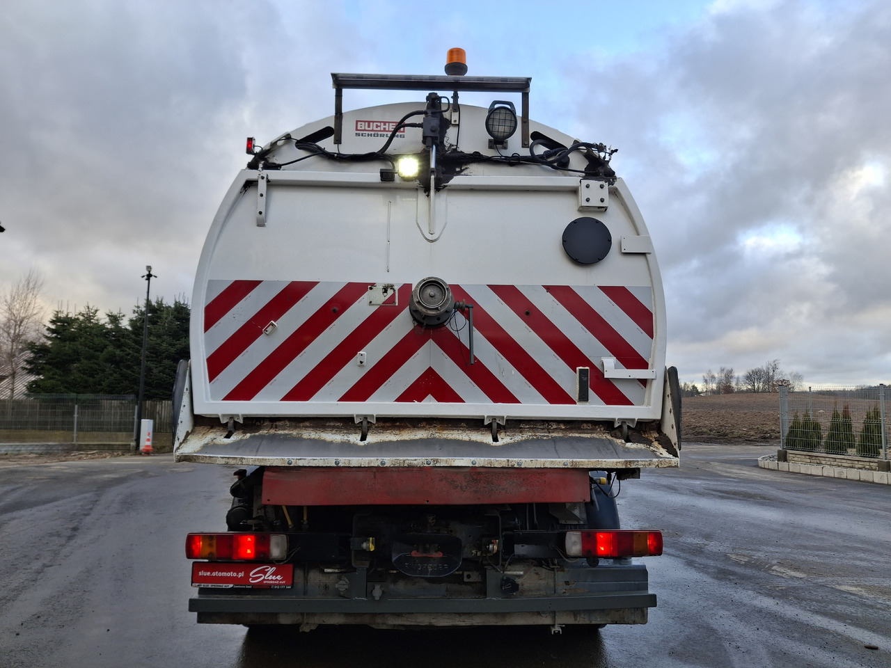 SCANIA 94G Zamiatarka Kehrmaschine BUCHER L/R Frontbürste 2 Motoren Odchwaszczarka Przednia Szczotka - Zamiatarka uliczna: zdjęcie 4 SCANIA 94G Zamiatarka Kehrmaschine BUCHER L/R Frontbürste 2 Motoren Odchwaszczarka Przednia Szczotka - Zamiatarka uliczna: zdjęcie 4