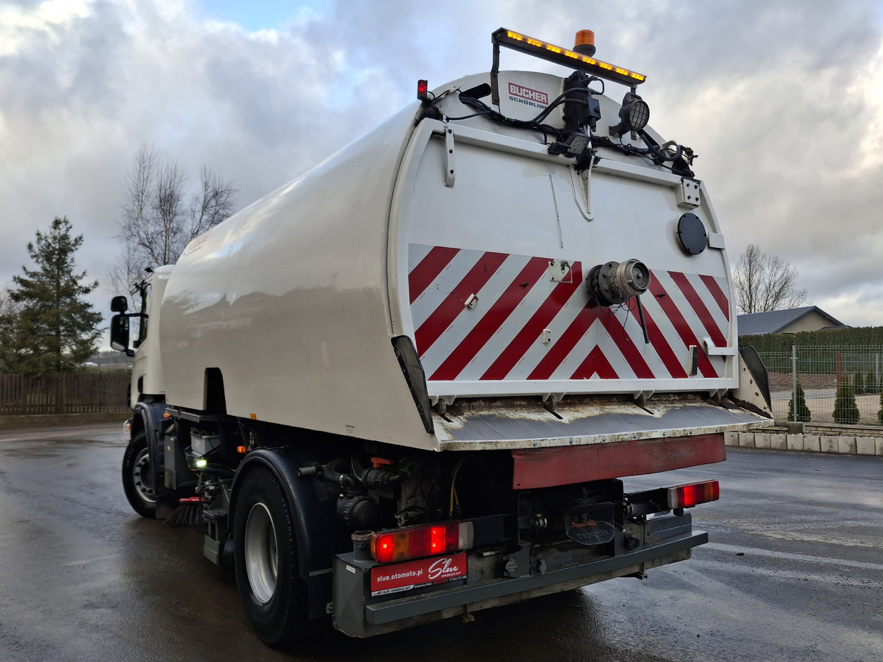 SCANIA 94G Zamiatarka Kehrmaschine BUCHER L/R Frontbürste 2 Motoren Odchwaszczarka Przednia Szczotka - Zamiatarka uliczna: zdjęcie 5 SCANIA 94G Zamiatarka Kehrmaschine BUCHER L/R Frontbürste 2 Motoren Odchwaszczarka Przednia Szczotka - Zamiatarka uliczna: zdjęcie 5