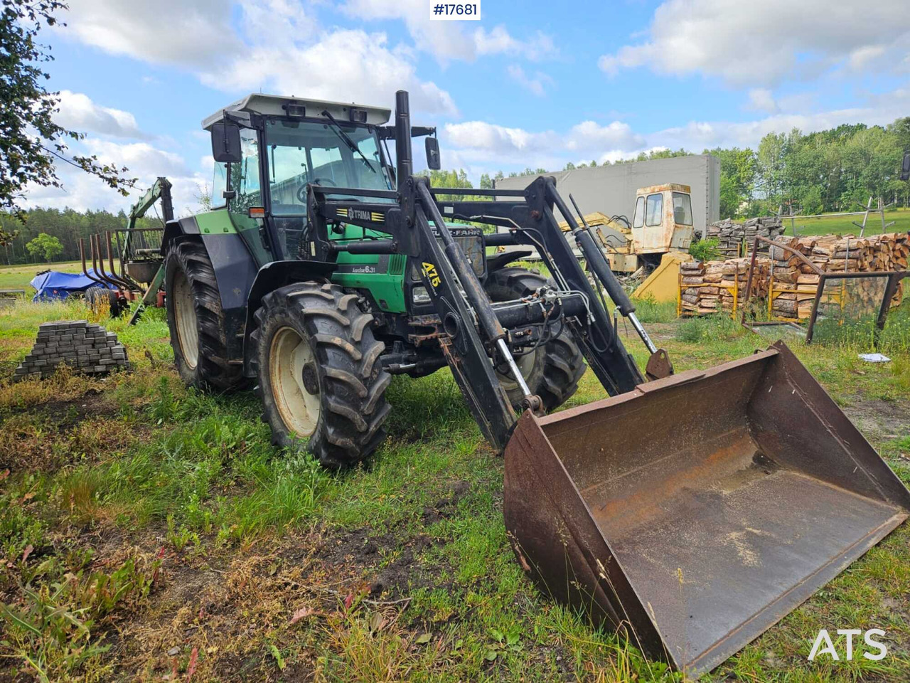 1993 Deutz-Fahr - Ciągnik rolniczy: zdjęcie 3 1993 Deutz-Fahr - Ciągnik rolniczy: zdjęcie 3