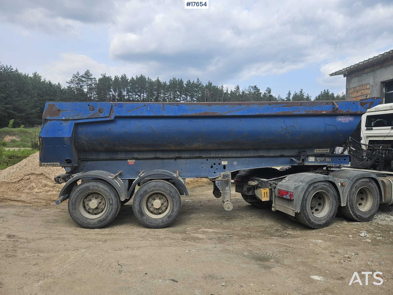 2010 ROBUSTE - KAISER S3302 - Naczepa wywrotka: zdjęcie 4 2010 ROBUSTE - KAISER S3302 - Naczepa wywrotka: zdjęcie 4