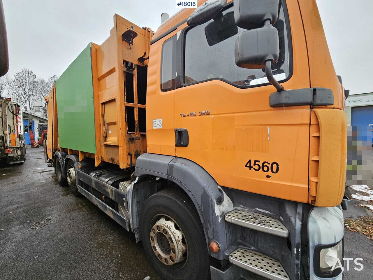 Truck MAN TGA 26.320 (2007) with EKOCEL MEDIUM XL garbage truck body. - Śmieciarka: zdjęcie 4 Truck MAN TGA 26.320 (2007) with EKOCEL MEDIUM XL garbage truck body. - Śmieciarka: zdjęcie 4
