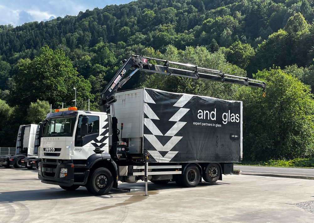 Iveco Stralis 360 // HIAB 144 E4 HIDUO + Radio // Zabudowa 6m // Oś podnoszona - Ciągnik siodłowy: zdjęcie 1 Iveco Stralis 360 // HIAB 144 E4 HIDUO + Radio // Zabudowa 6m // Oś podnoszona - Ciągnik siodłowy: zdjęcie 1