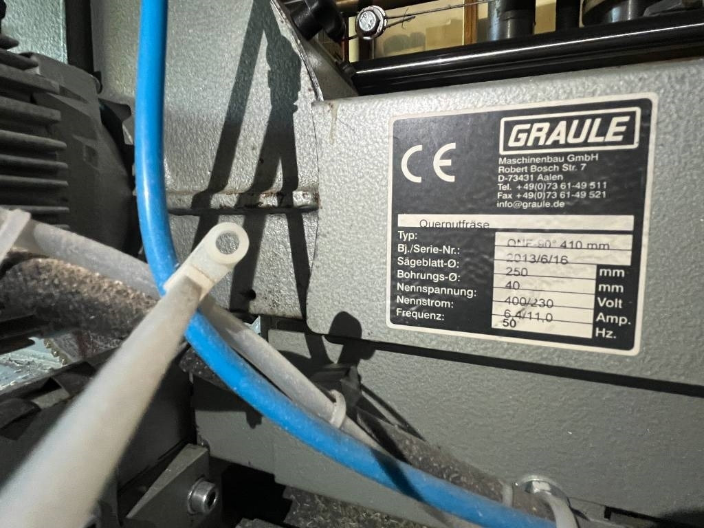 Obrabiarka Annet GRAULE QNF Crosscut saw with TigerStop TS 4.8 L Au: zdjęcie 7 Obrabiarka Annet GRAULE QNF Crosscut saw with TigerStop TS 4.8 L Au: zdjęcie 7