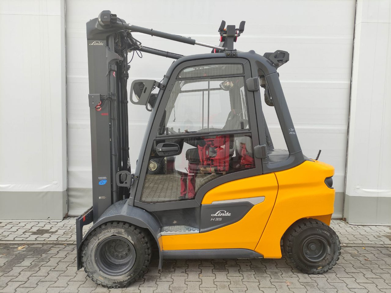Linde H35D-01-120 - Wózek widłowy diesel: zdjęcie 1 Linde H35D-01-120 - Wózek widłowy diesel: zdjęcie 1