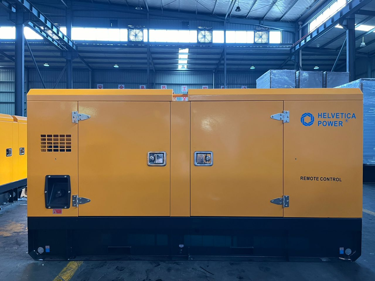 HELVETICA POWER HP080S1ASR 80KW / 100 KVA Diesel Stromgenerator - Generator budowlany: zdjęcie 4 HELVETICA POWER HP080S1ASR 80KW / 100 KVA Diesel Stromgenerator - Generator budowlany: zdjęcie 4