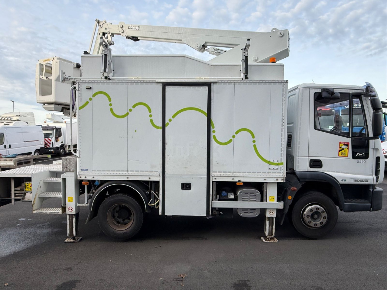 Iveco Eurocargo 120E18 E5/15m/Comet 151TAL - Podnośnik koszowy w samochody ciężarowe: zdjęcie 3 Iveco Eurocargo 120E18 E5/15m/Comet 151TAL - Podnośnik koszowy w samochody ciężarowe: zdjęcie 3