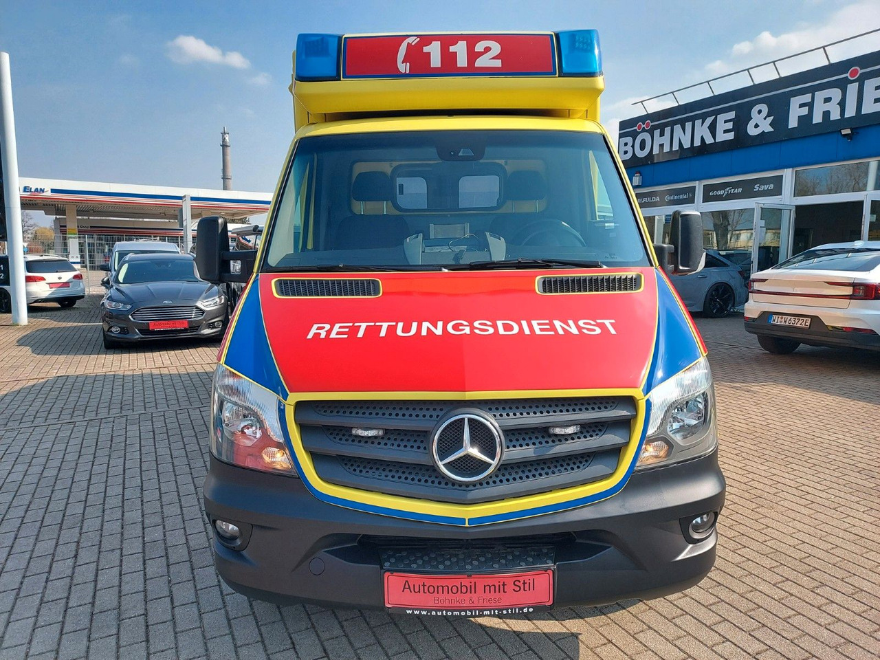 Mercedes-Benz Sprinter II Pritsche 516 Autom. RTW Ambulance - Pogotowie: zdjęcie 2 Mercedes-Benz Sprinter II Pritsche 516 Autom. RTW Ambulance - Pogotowie: zdjęcie 2