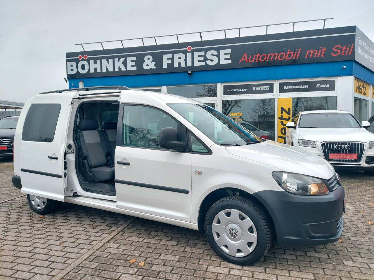 Volkswagen Caddy Kasten Kombi Maxi lang 5 Sitze Klima - Mikrobus: zdjęcie 1 Volkswagen Caddy Kasten Kombi Maxi lang 5 Sitze Klima - Mikrobus: zdjęcie 1